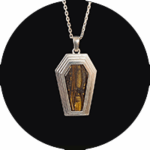 cercueil pendentif
