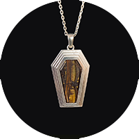 Lire la suite à propos de l’article Amulette d’Halloween – Pendentif “Œil de Fer”